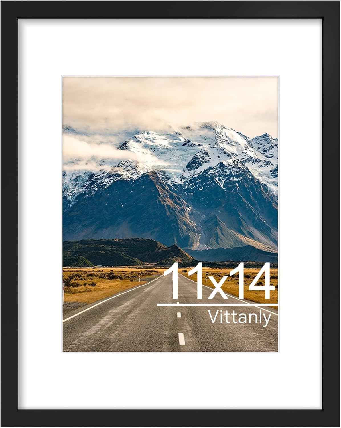 Vittanly 2-Pack Black 11x14 Frames