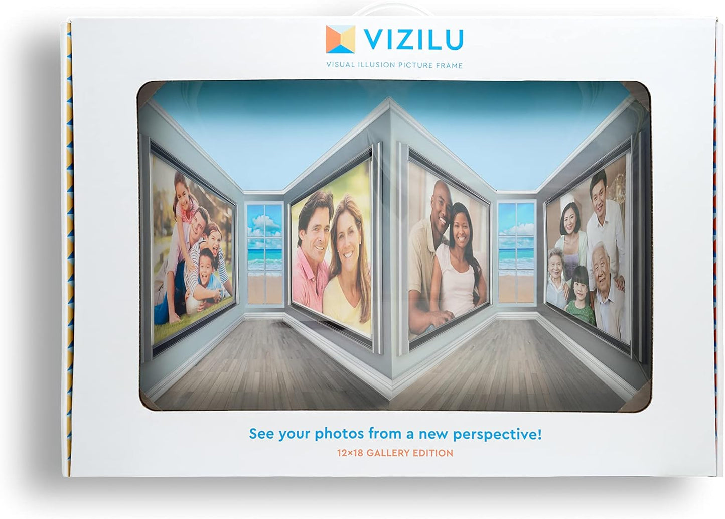 3D 12x18 Black Illusion Frame