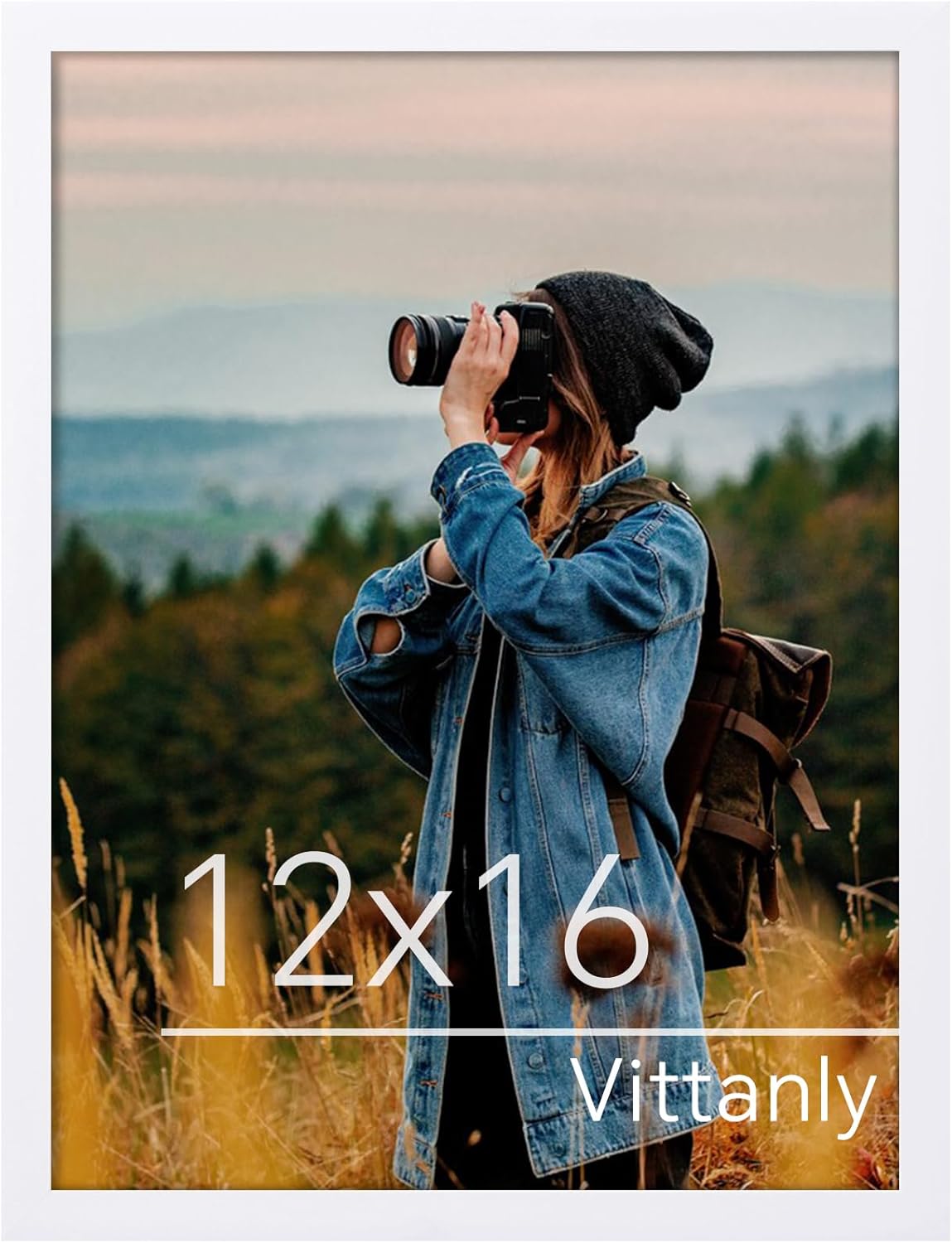 Vittanly 2-Pack Black 11x14 Frames