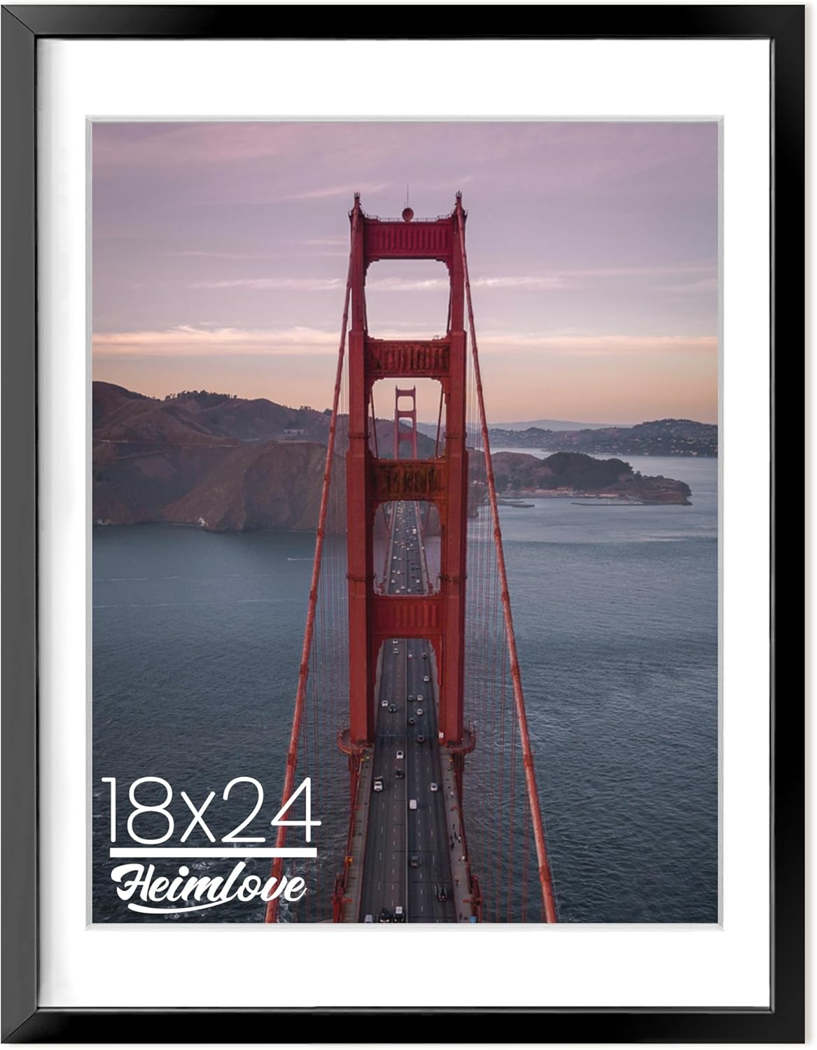 Heimlove 3-Pack 16x20 Black Metal Frames