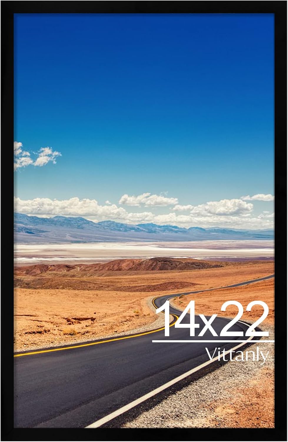 Vittanly 2-Pack Black 11x14 Frames