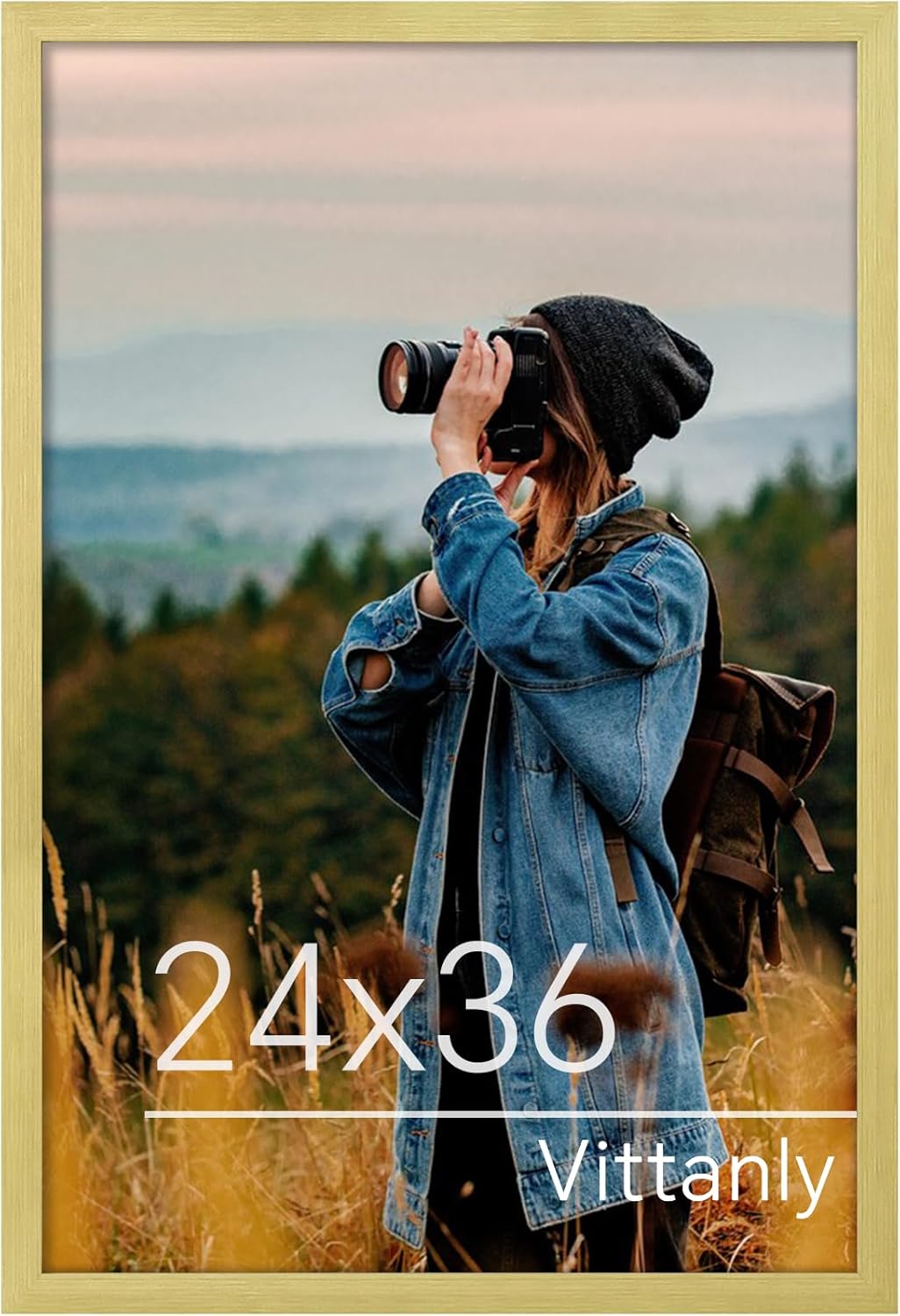 Vittanly 2-Pack Black 11x14 Frames