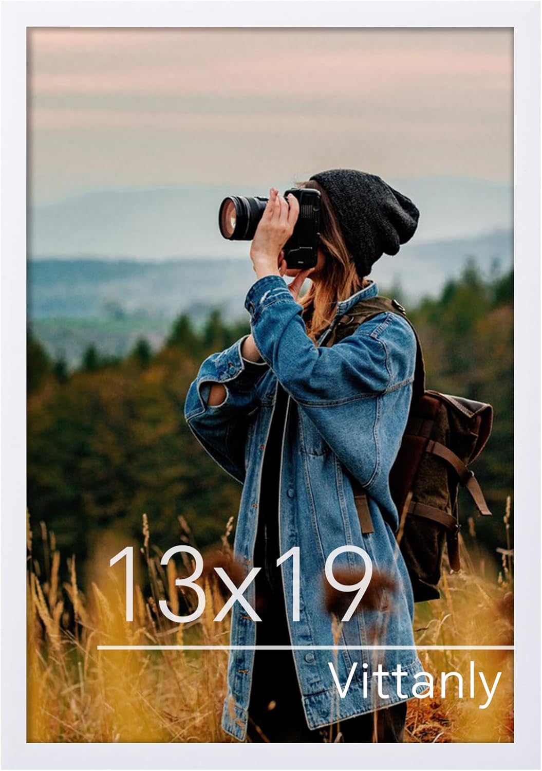 Vittanly 2-Pack Black 11x14 Frames