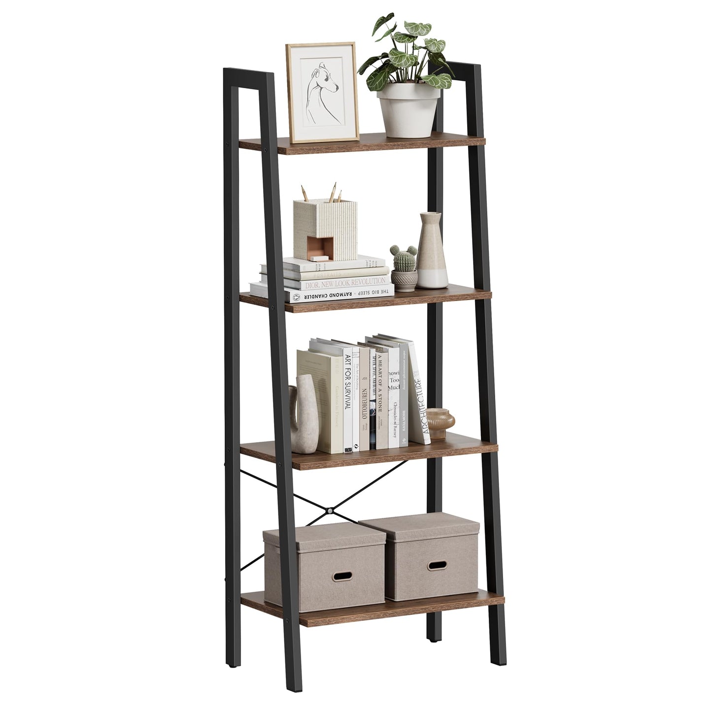 VASAGLE 5-Tier Ladder Bookshelf