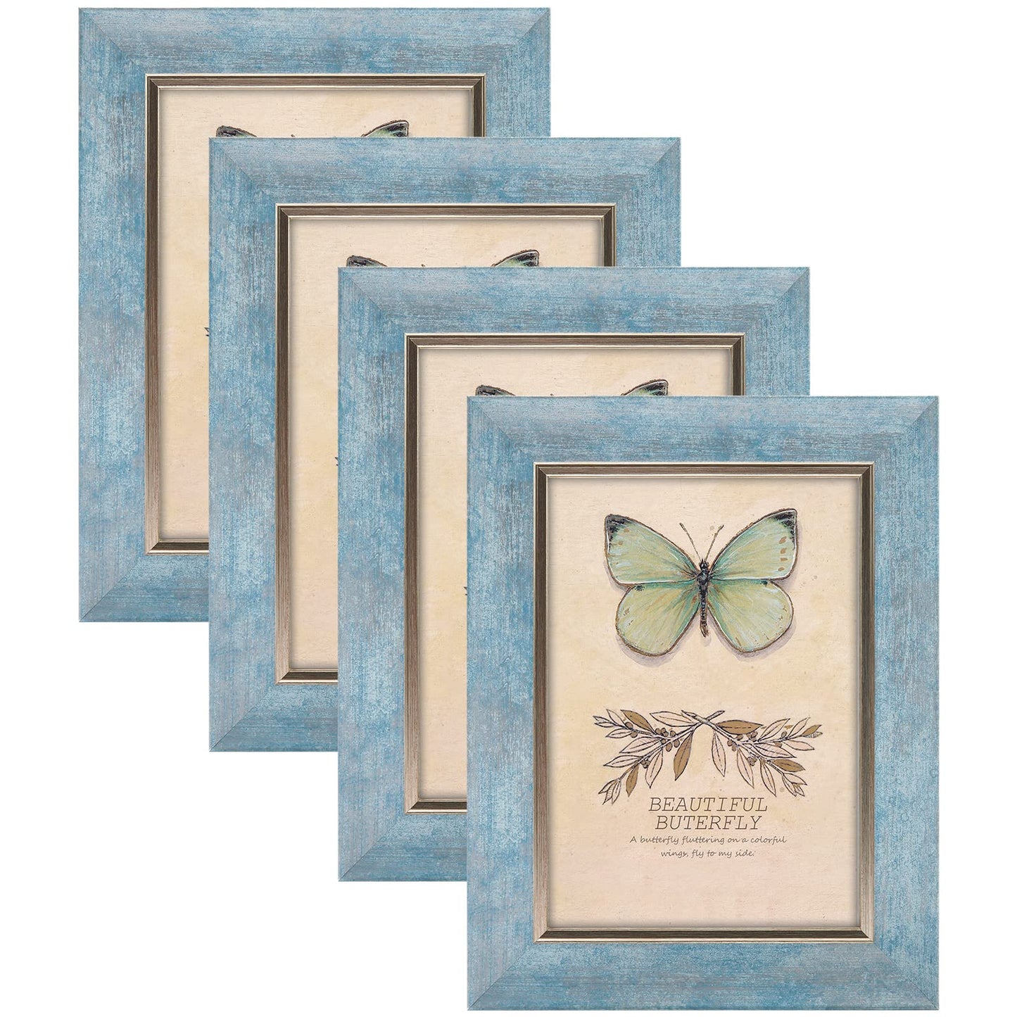 XUANLUO 4-Pack 5x7 Photo Frames