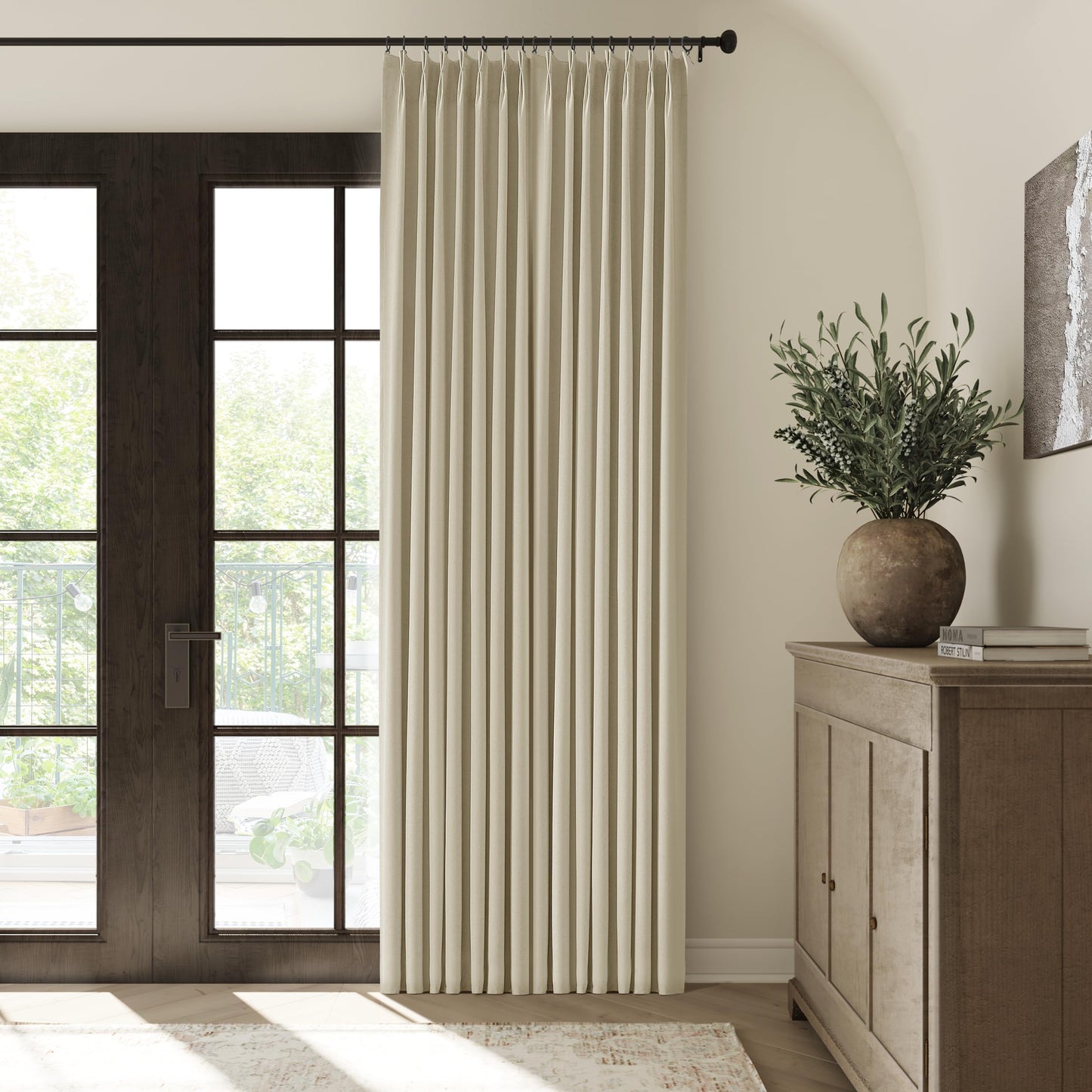 ChrisDowa Blackout Curtains 102" – 2 Panels