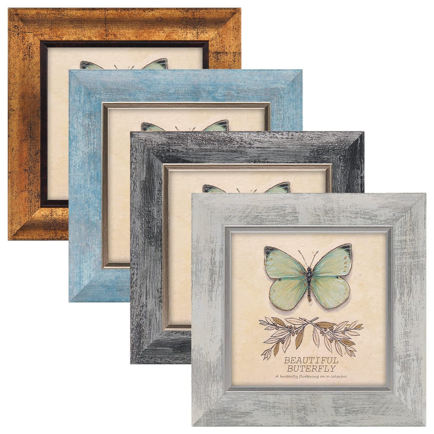 XUANLUO 4-Pack 5x7 Photo Frames
