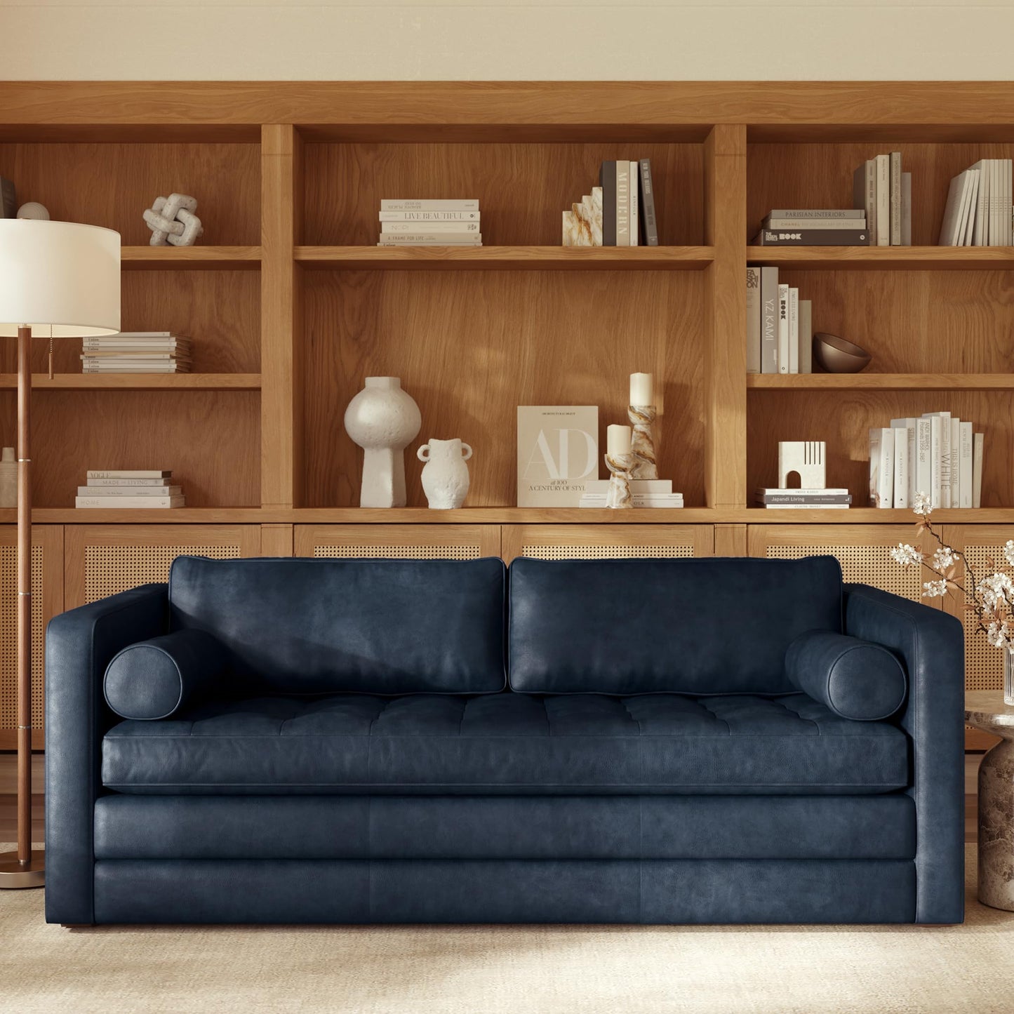 Poly & Bark Napa Leather Couch