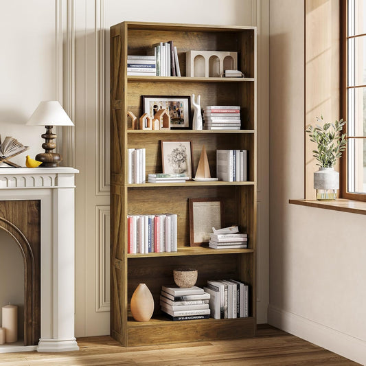 LITTLE TREE 70" Wooden Bookshelf