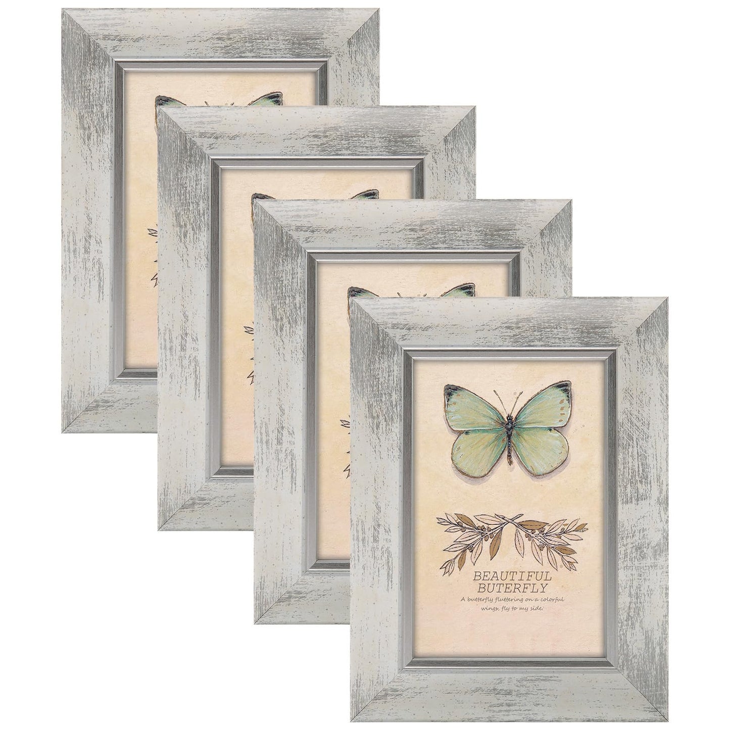 XUANLUO 4-Pack 5x7 Photo Frames