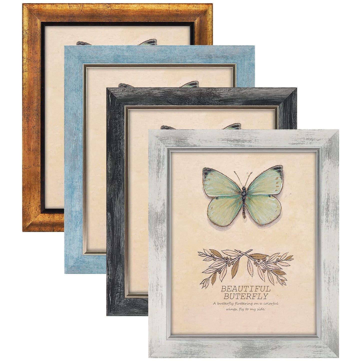 XUANLUO 4-Pack 5x7 Photo Frames