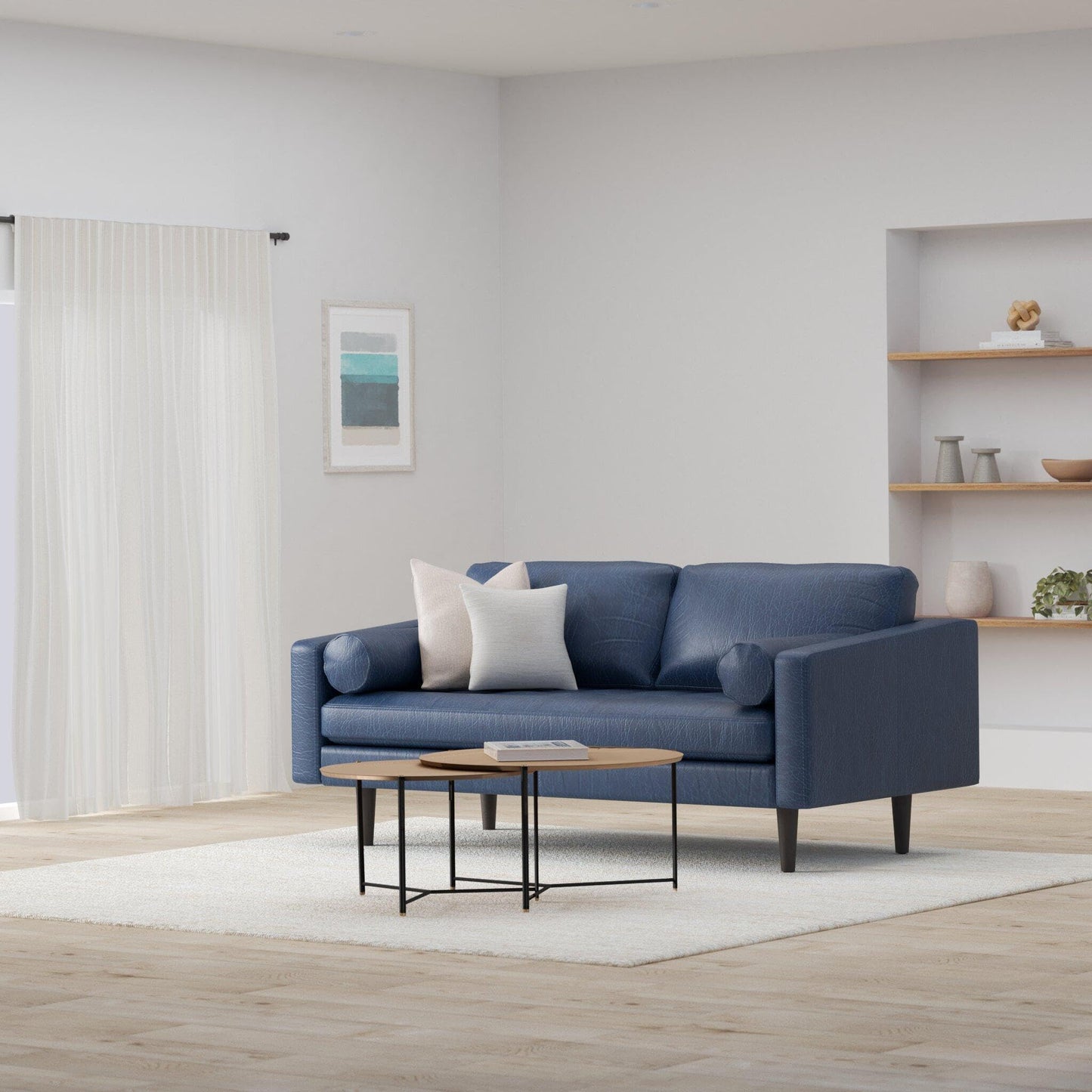 Poly & Bark Napa Leather Couch