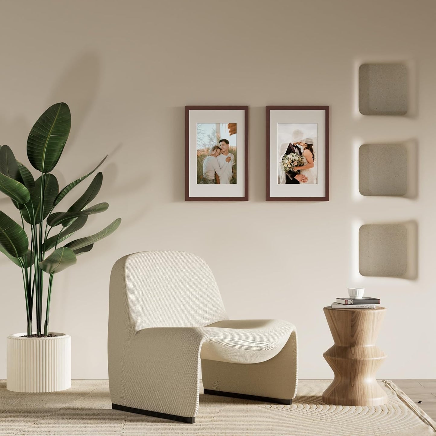 Vittanly 2-Pack Black 11x14 Frames