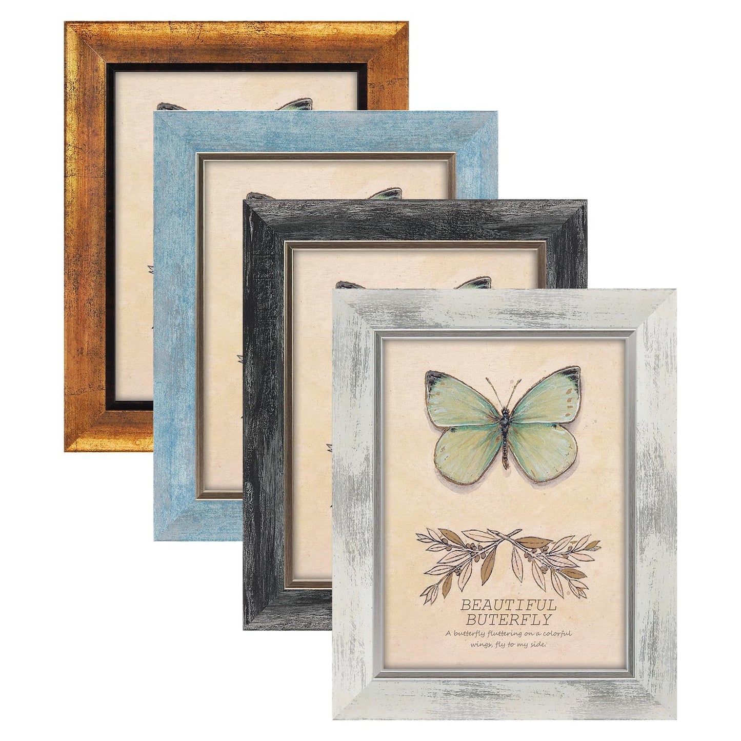 XUANLUO 4-Pack 5x7 Photo Frames