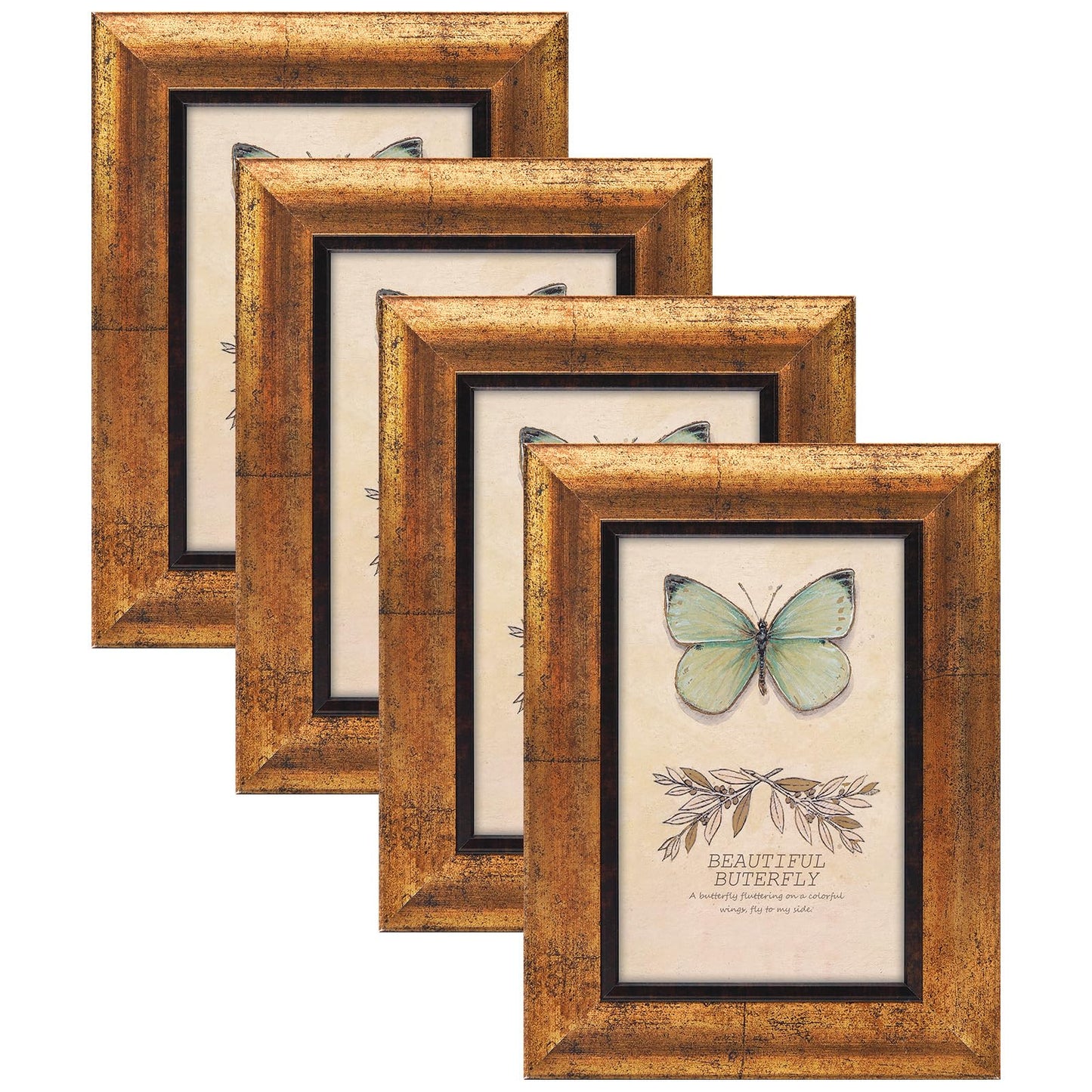 XUANLUO 4-Pack 5x7 Photo Frames