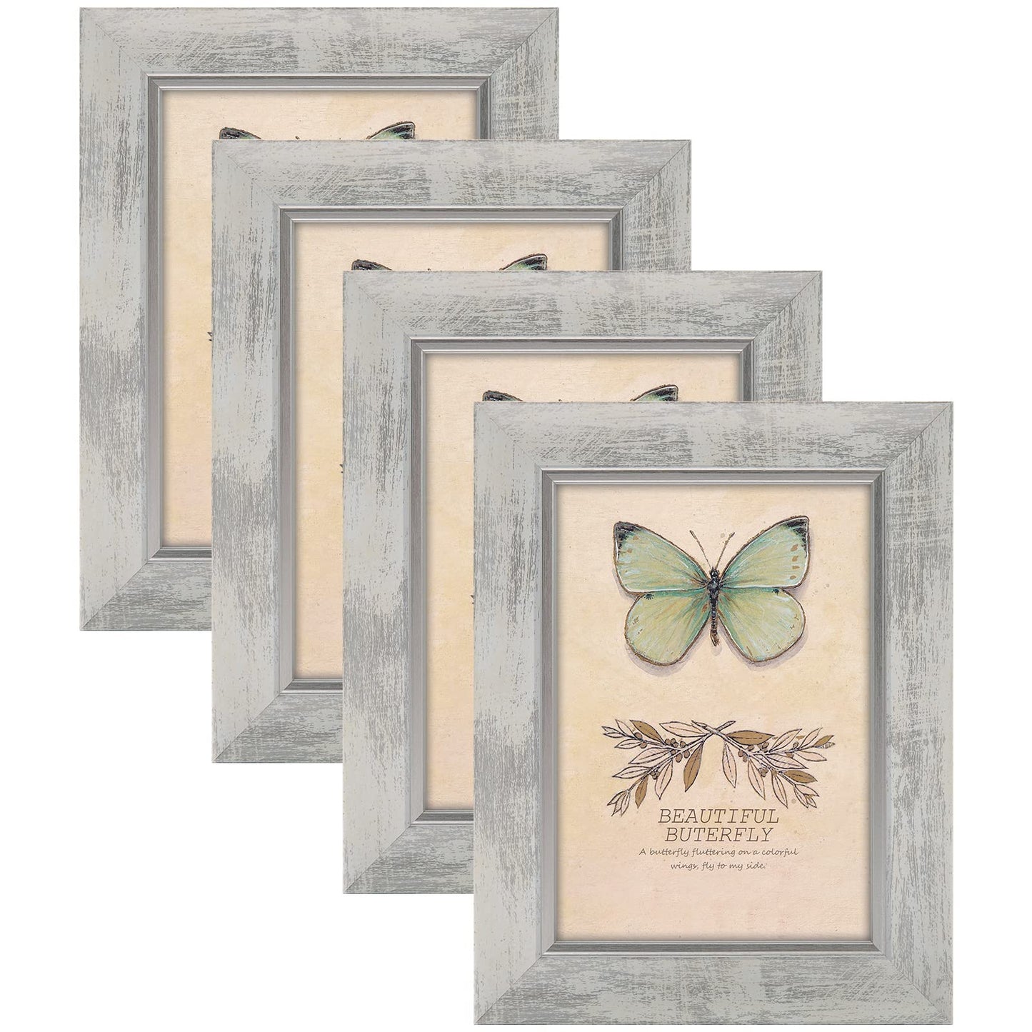 XUANLUO 4-Pack 5x7 Photo Frames