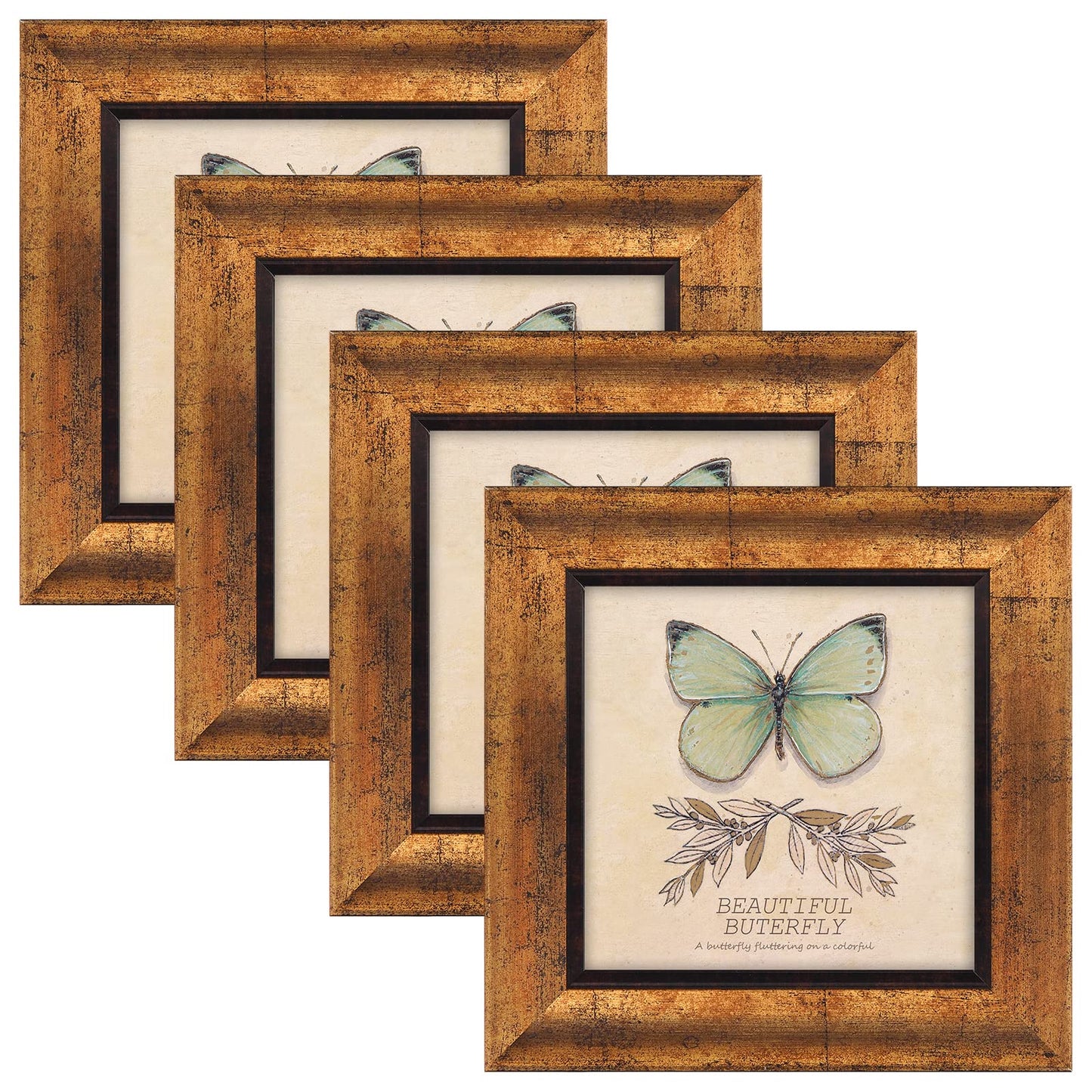 XUANLUO 4-Pack 5x7 Photo Frames