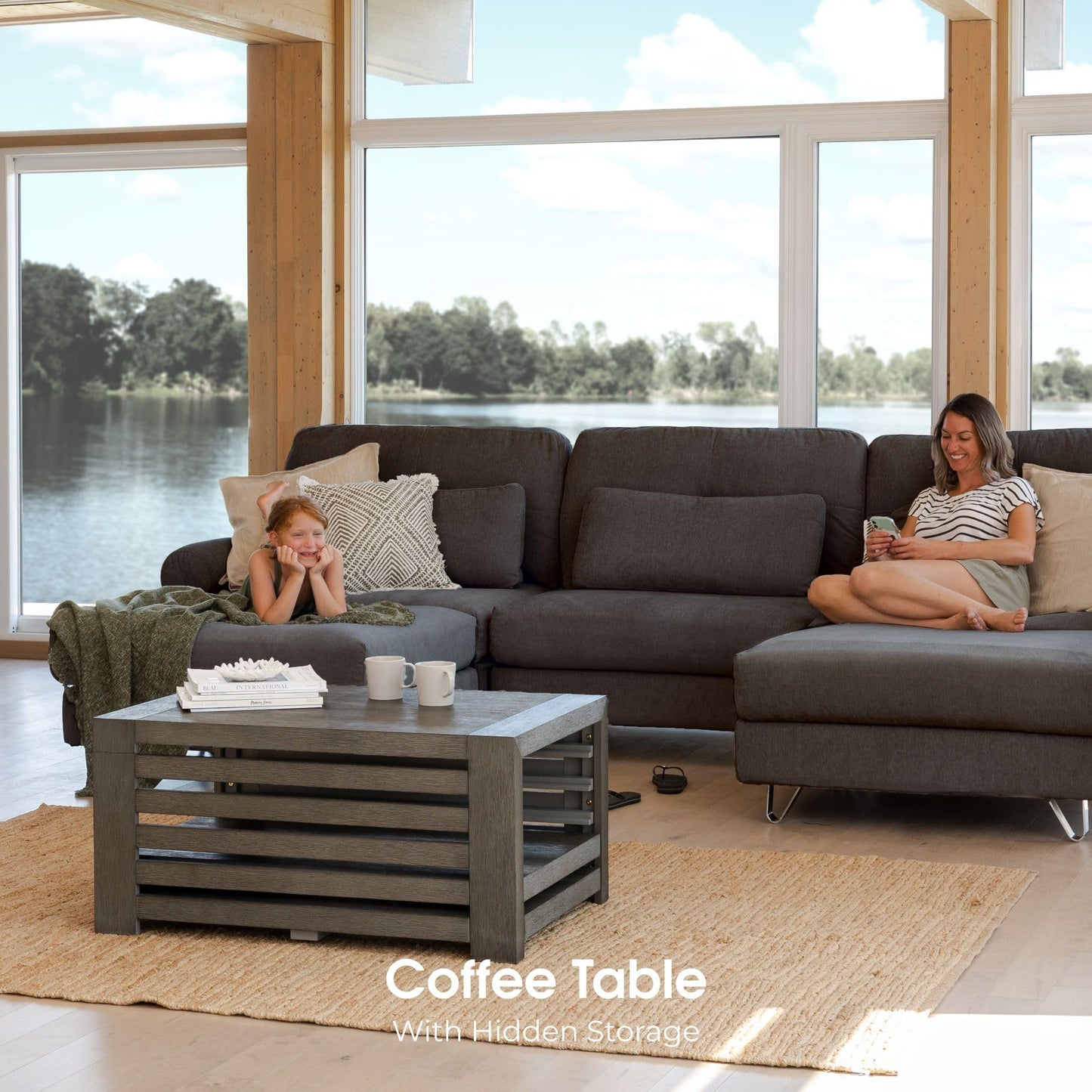 White Extendable Dining Table & Bench