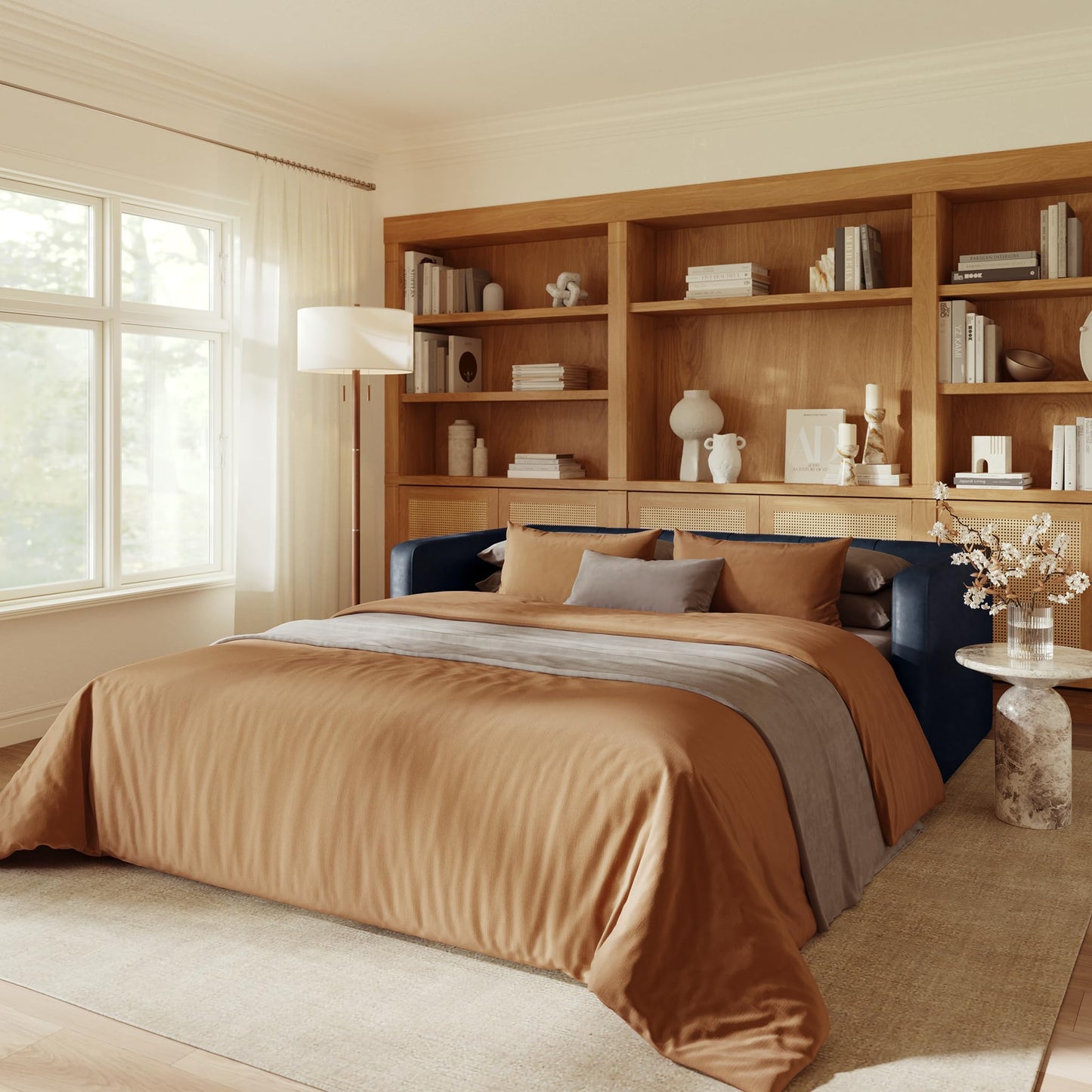 Poly & Bark Napa Leather Couch