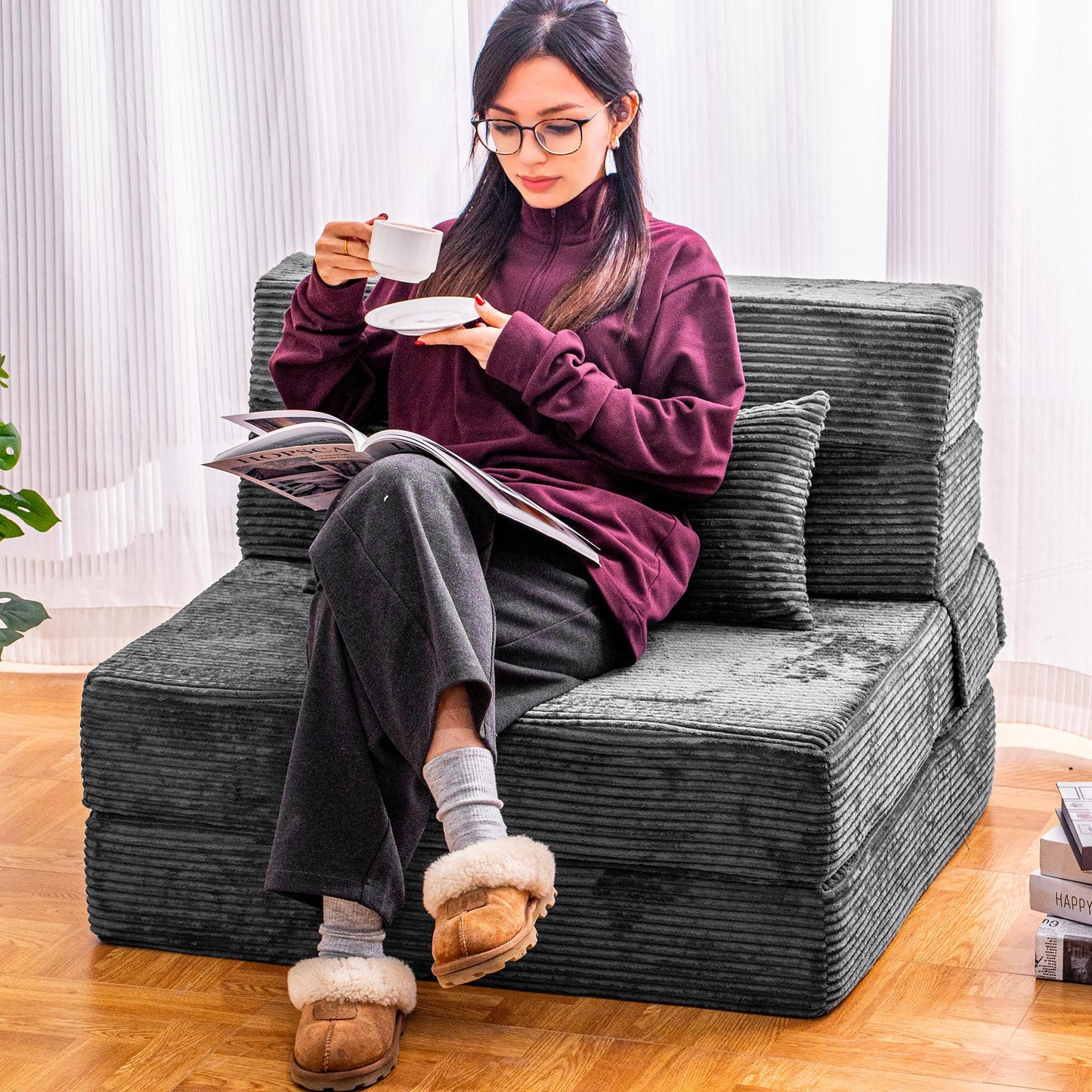 Folding Memory Foam Sofa Bed