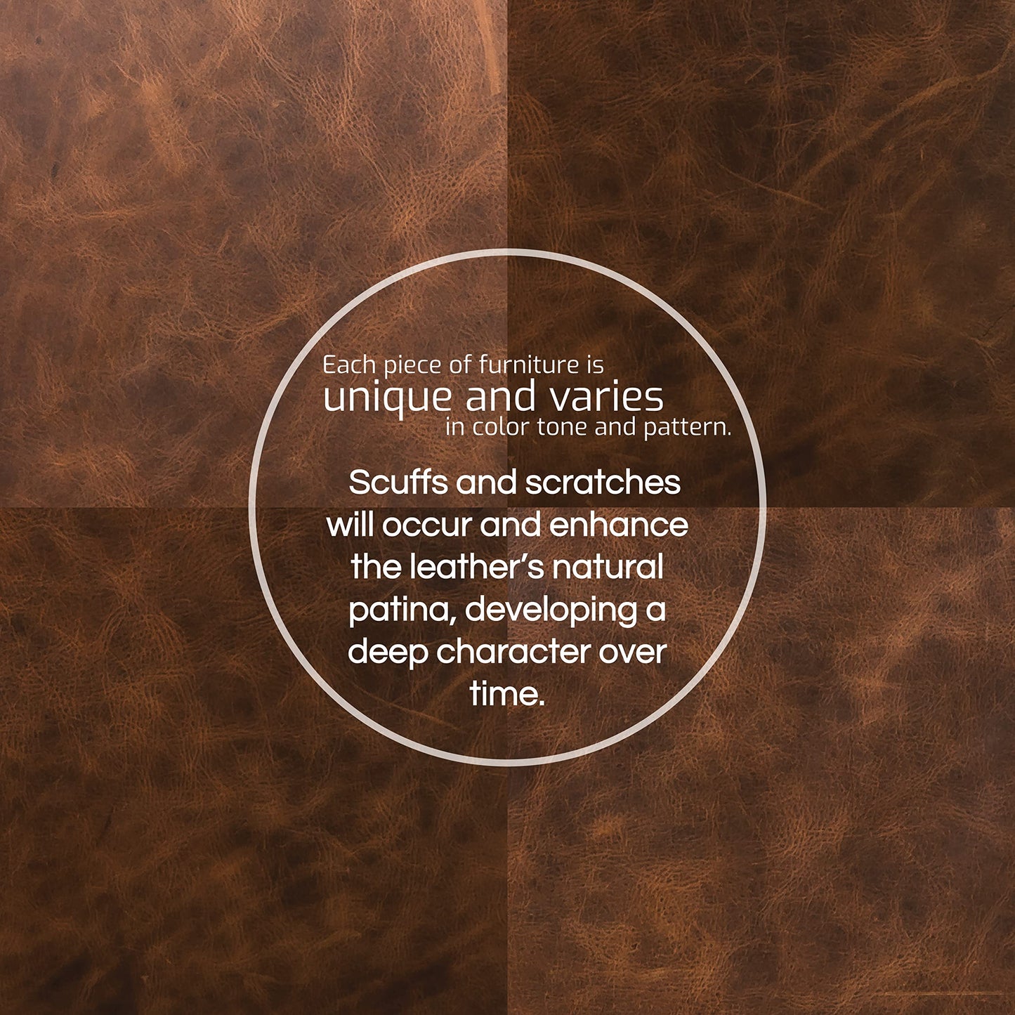 88" Girona Leather Sofa, Cognac Tan